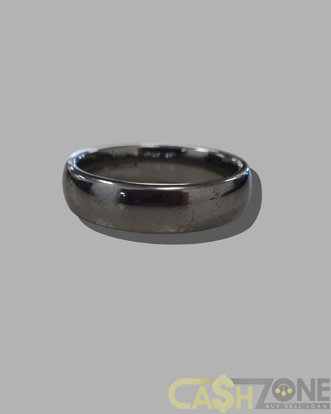 Men's Grey Tungsten Ring