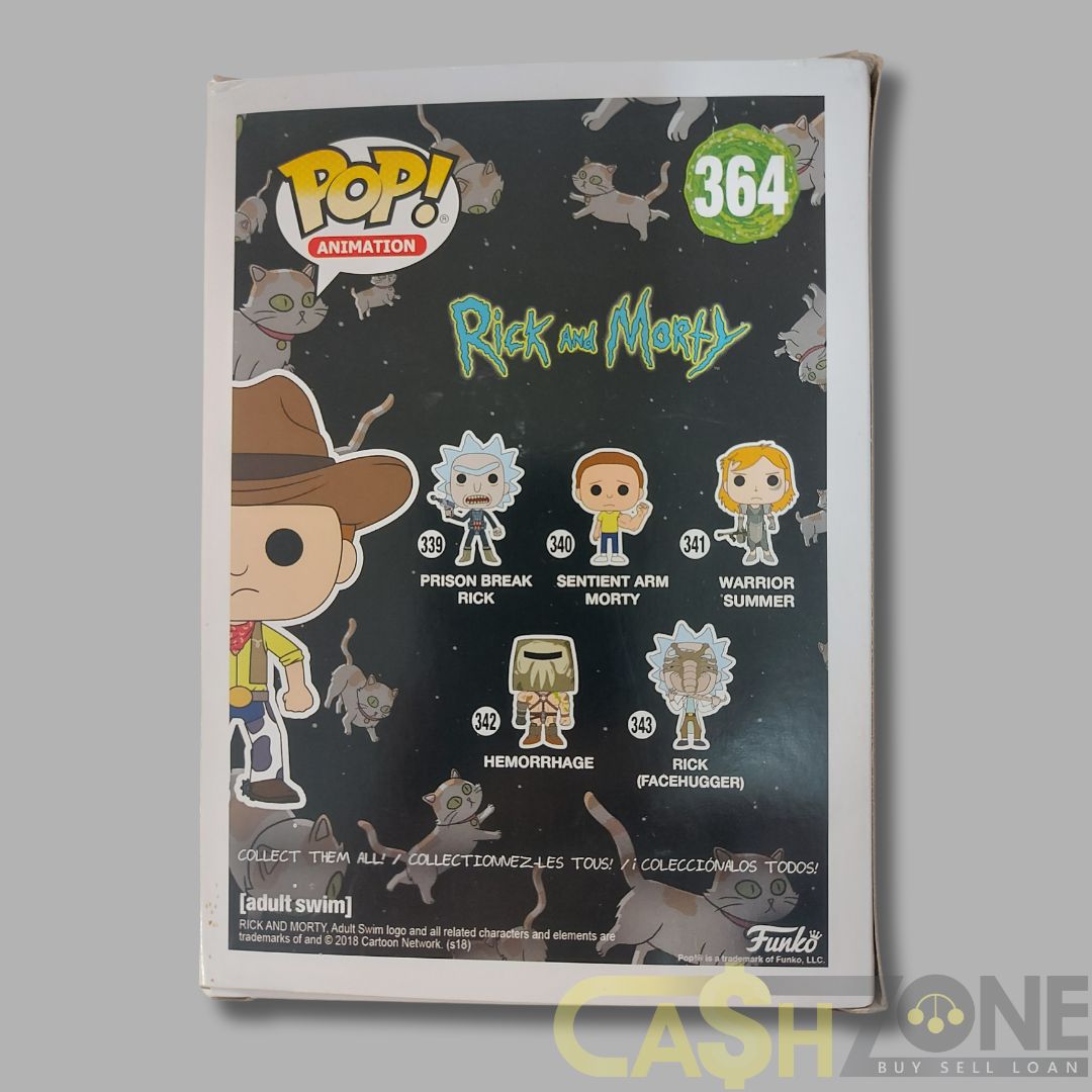 Rick & Morty #364 Western Morty 2019 Summer Convention Funko Pop Vinyl
