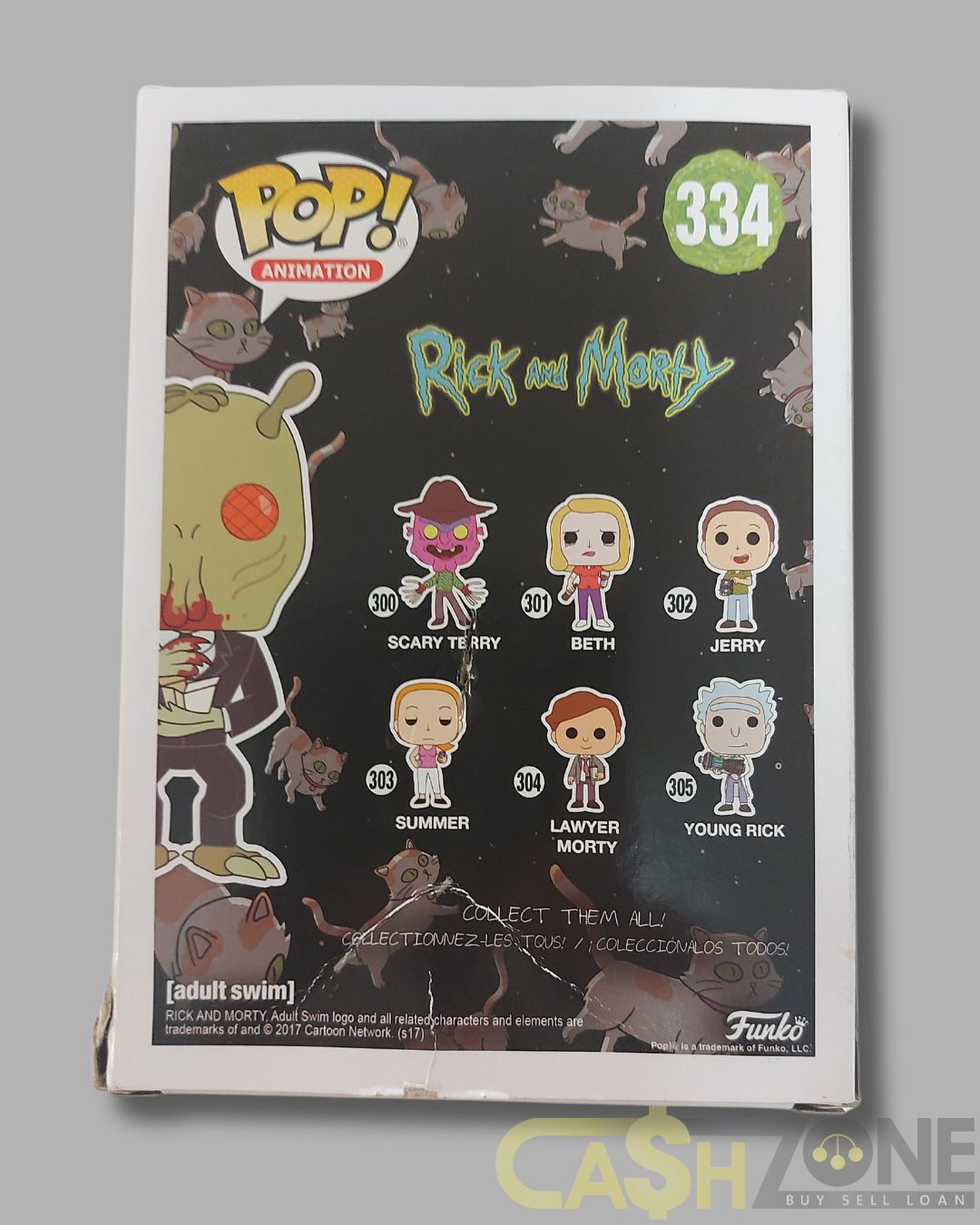 Rick and Morty #334 Cornvelious Daniel Funko Pop Vinyl