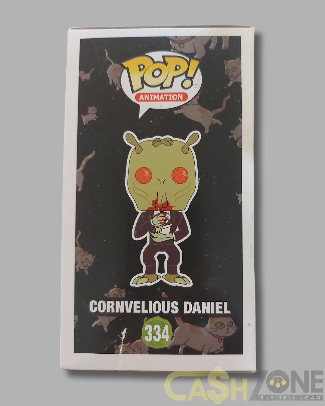 Rick and Morty #334 Cornvelious Daniel Funko Pop Vinyl