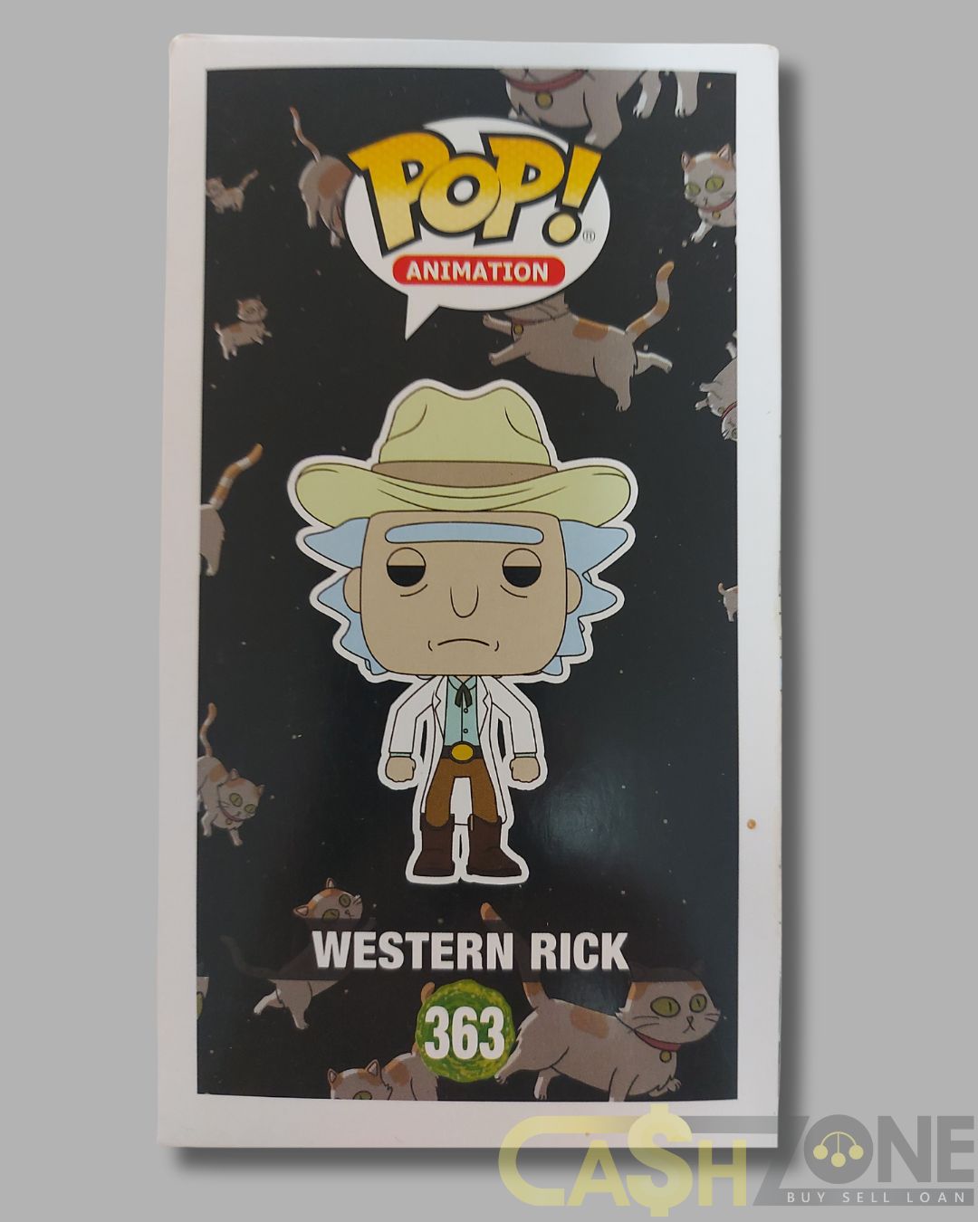 Rick and Morty #363 Western Rick 2018 Summer Convention Funko Pop Vinyl