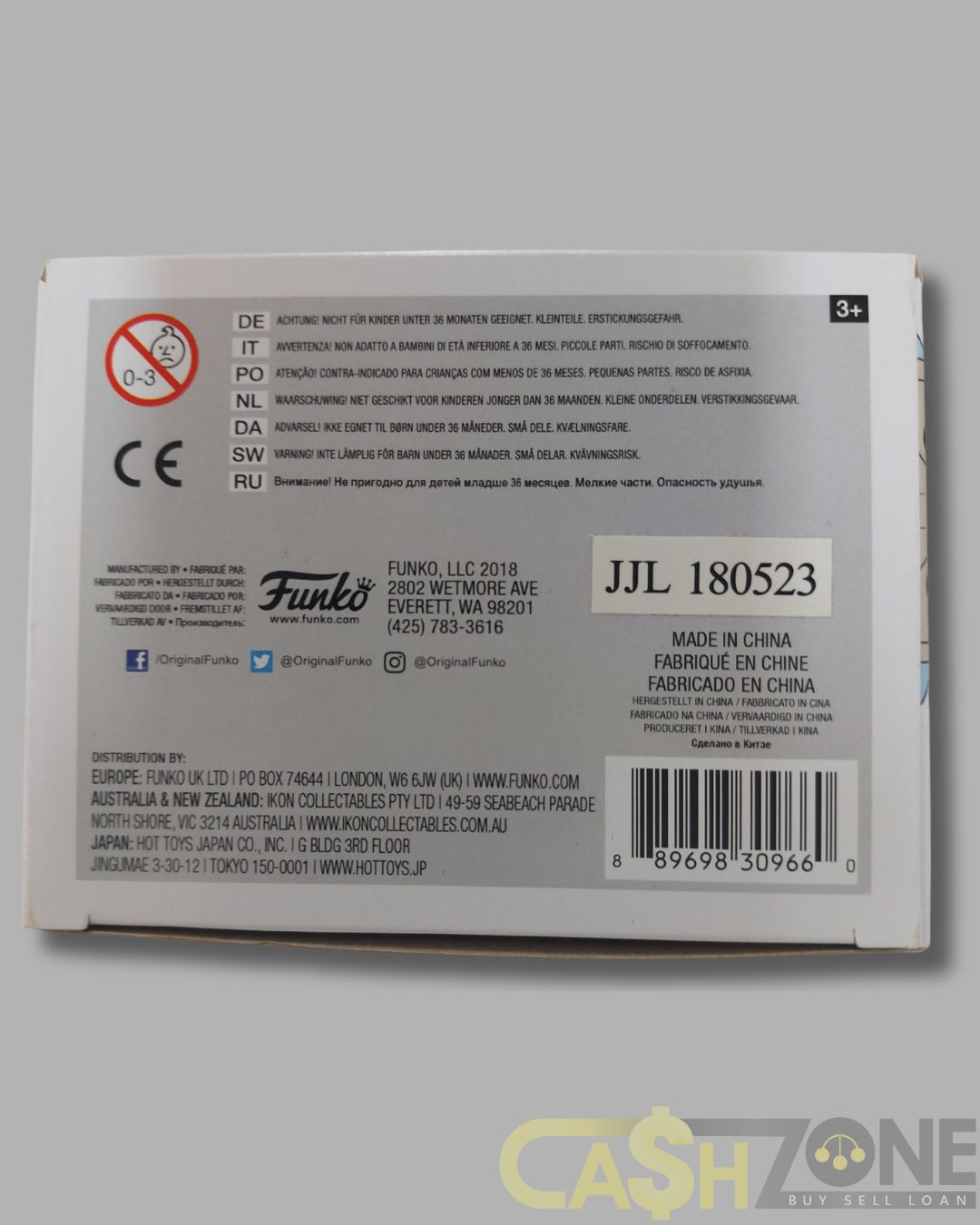 Rick and Morty #363 Western Rick 2018 Summer Convention Funko Pop Vinyl