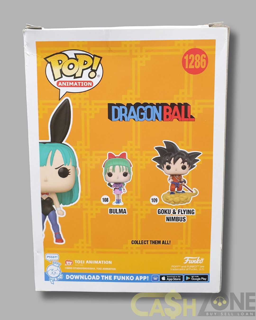 Dragon Ball #1286 Bulma Funko Pop Vinyl