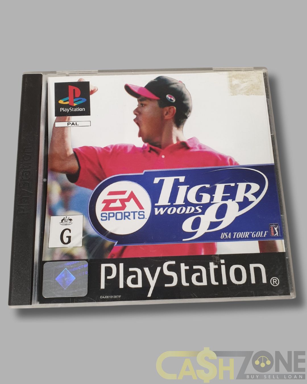 Tiger Woods 99 USA Tour Golf PlayStation 1 Game PAL