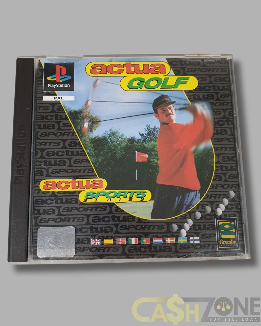 Actua Golf PlayStation 1 Game PAL