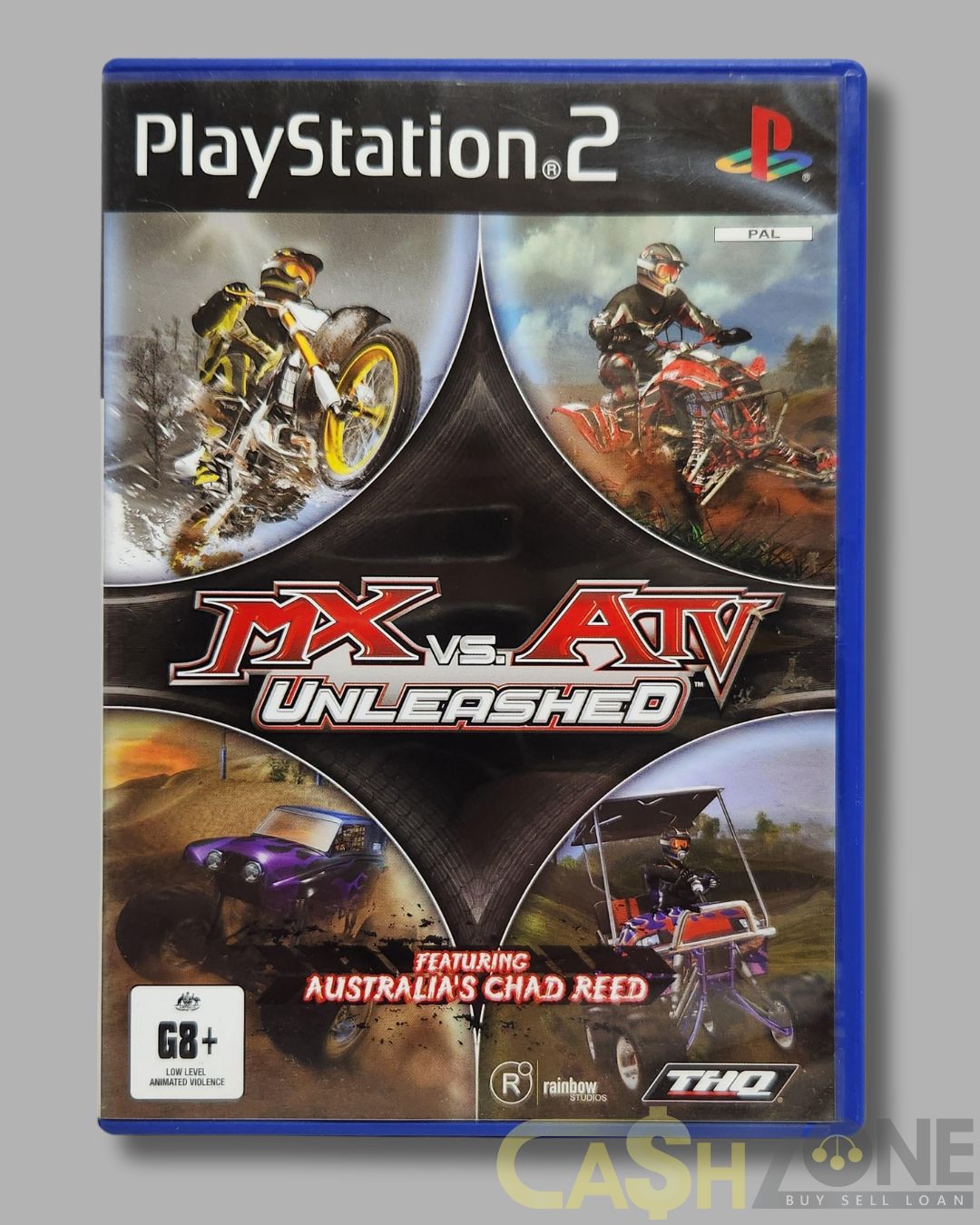 MX VS. ATV Unleashed PS2 Game PAL Version.
