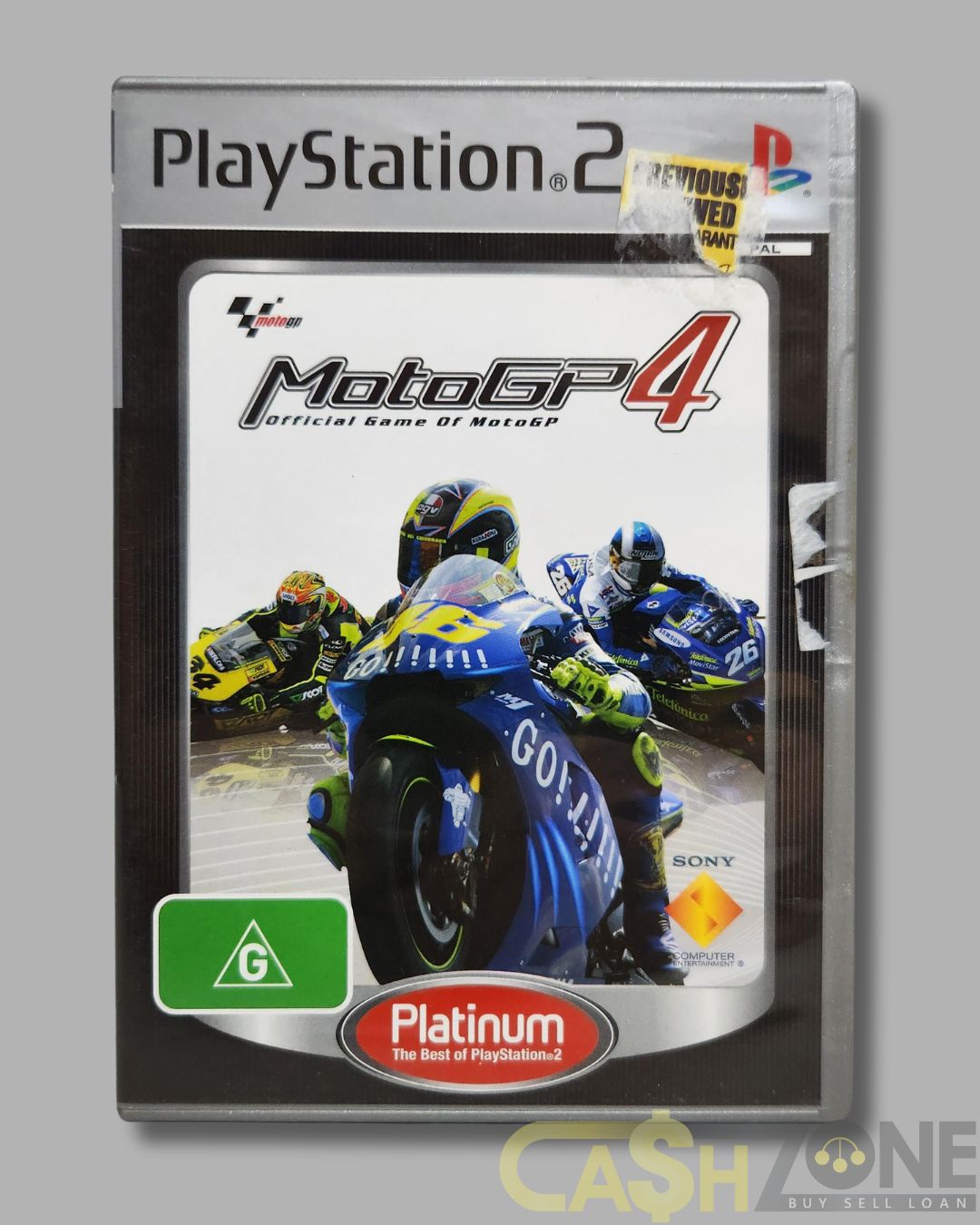 Moto GP 4 PS2 Game PAL Version