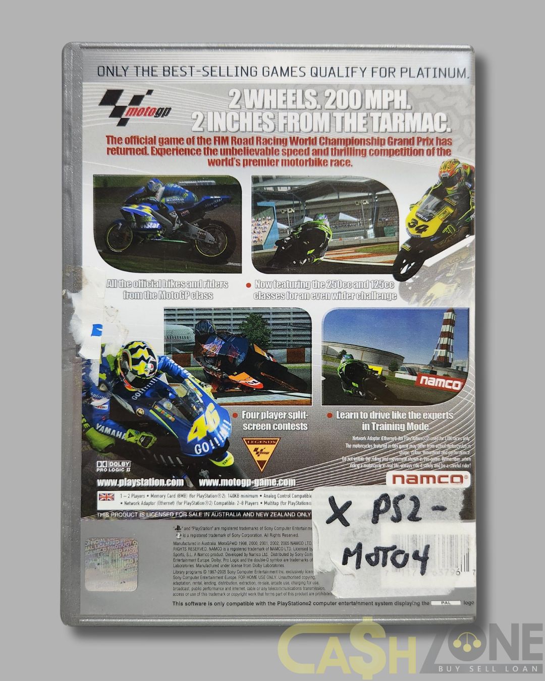 Moto GP 4 PS2 Game PAL Version