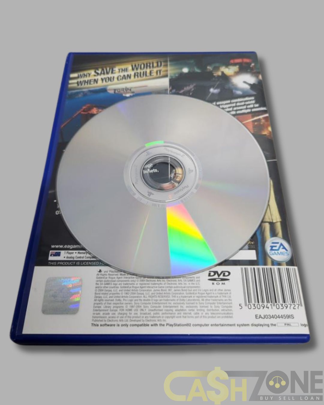 GoldenEye: Rogue Agent PS2 Game Pal Version