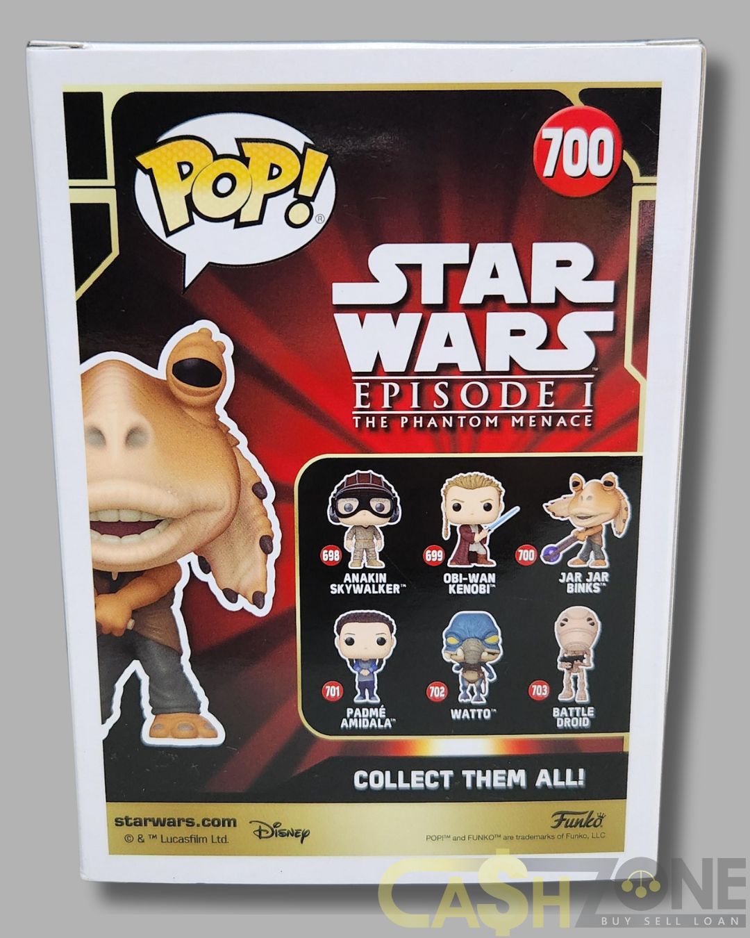Star Wars #700 Jar Jar Binks Funko Pop Vinyl