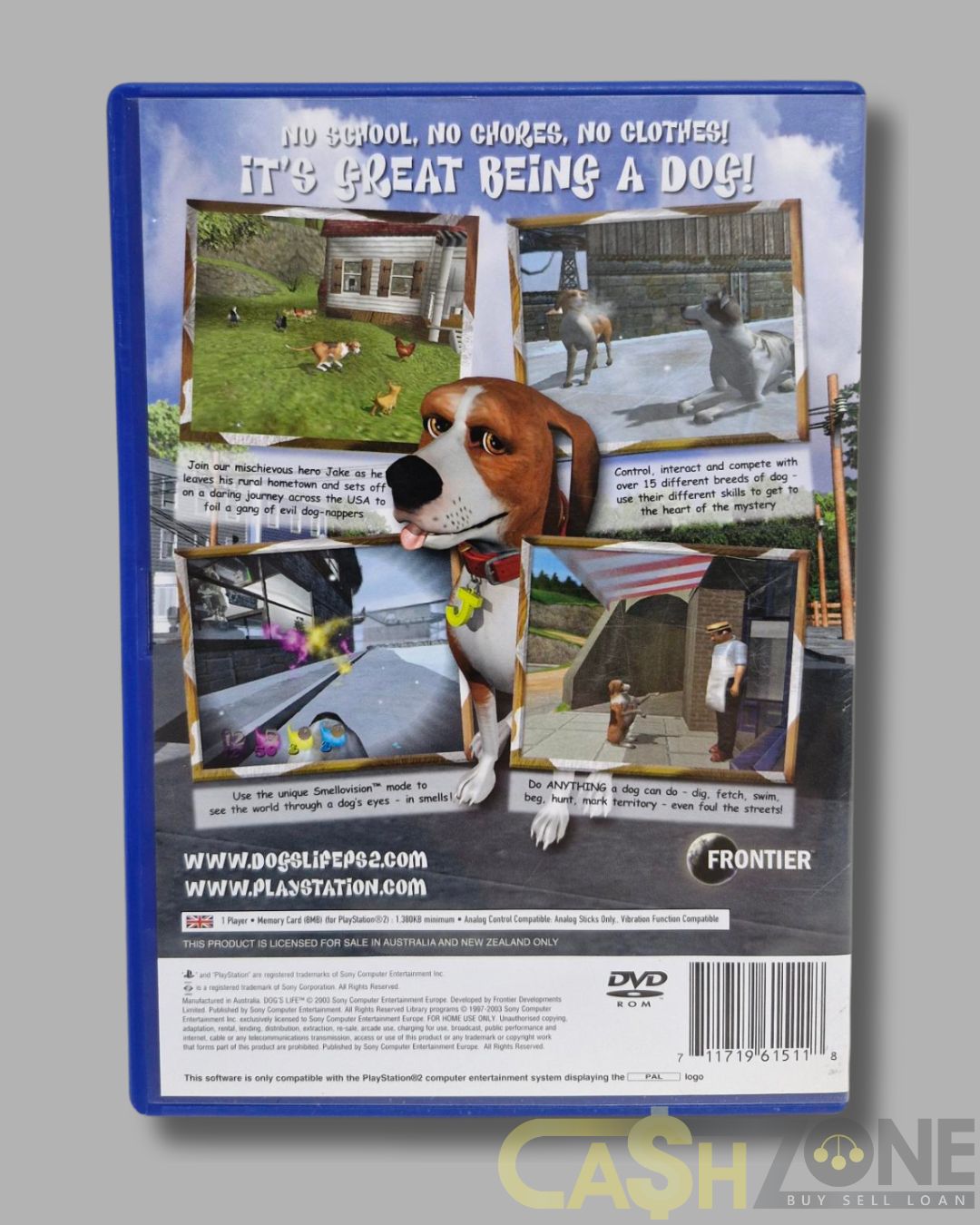 Dog's Life PS2 Game PAL