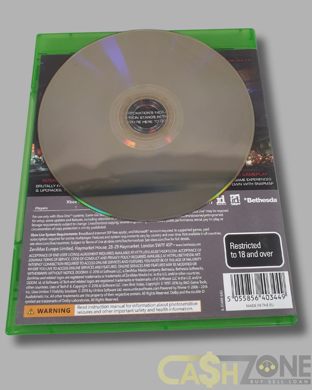 DOOM Xbox One Game
