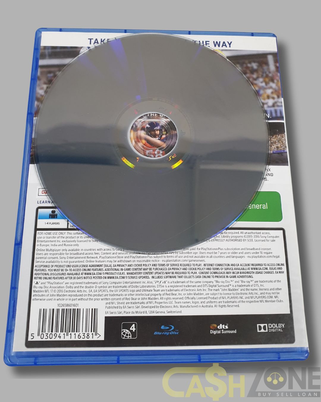 Madden 17 PS4 Game
