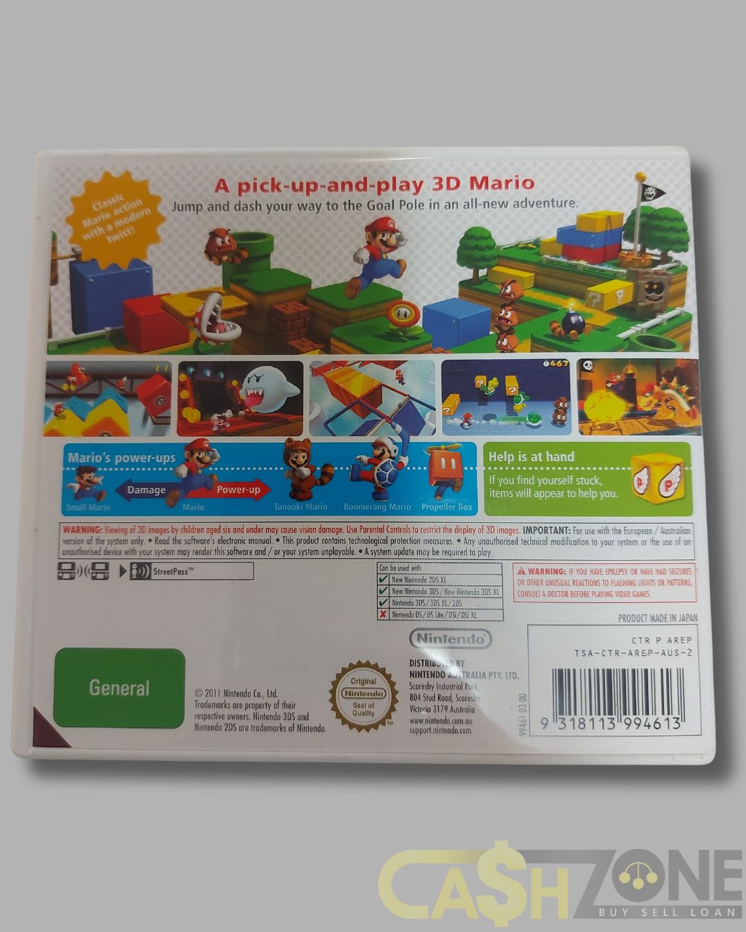Super Mario 3D Land Nintendo 3DS