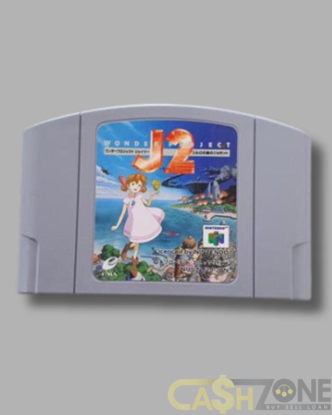 Wonder Project J2 N64 Game Japanese Version