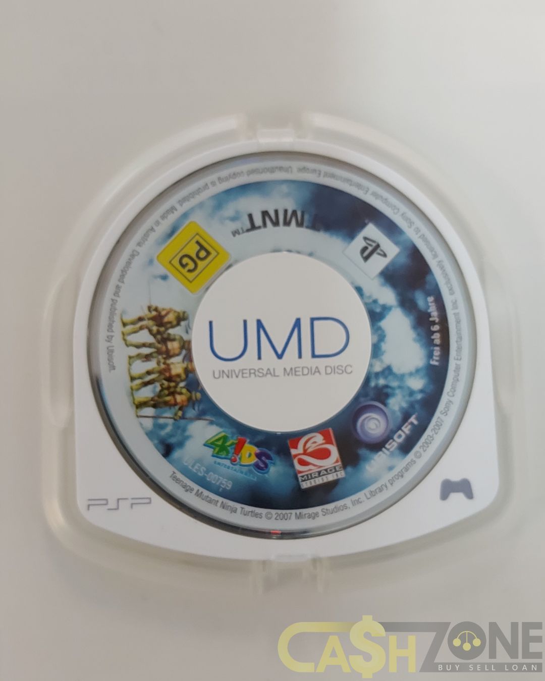 Teenage Mutant Ninja Turtles PSP Game.