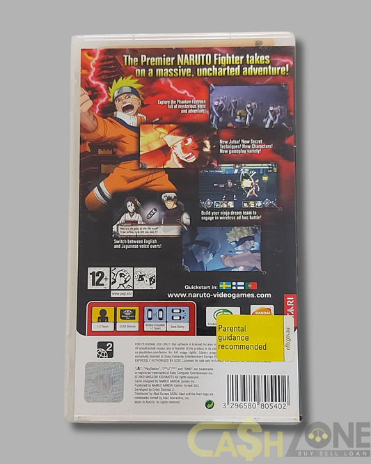 Naruto: Ultimate Ninja Heroes 2: The Phantom Fortress PSP Game