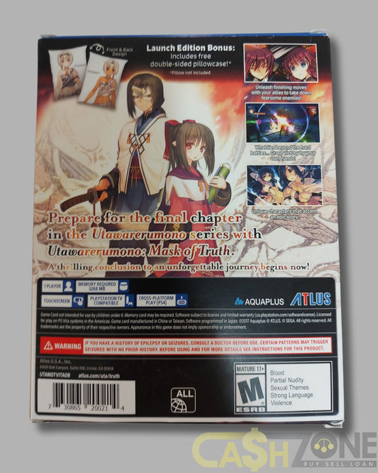 Utawarerumono: Mask of Truth PSVita Game