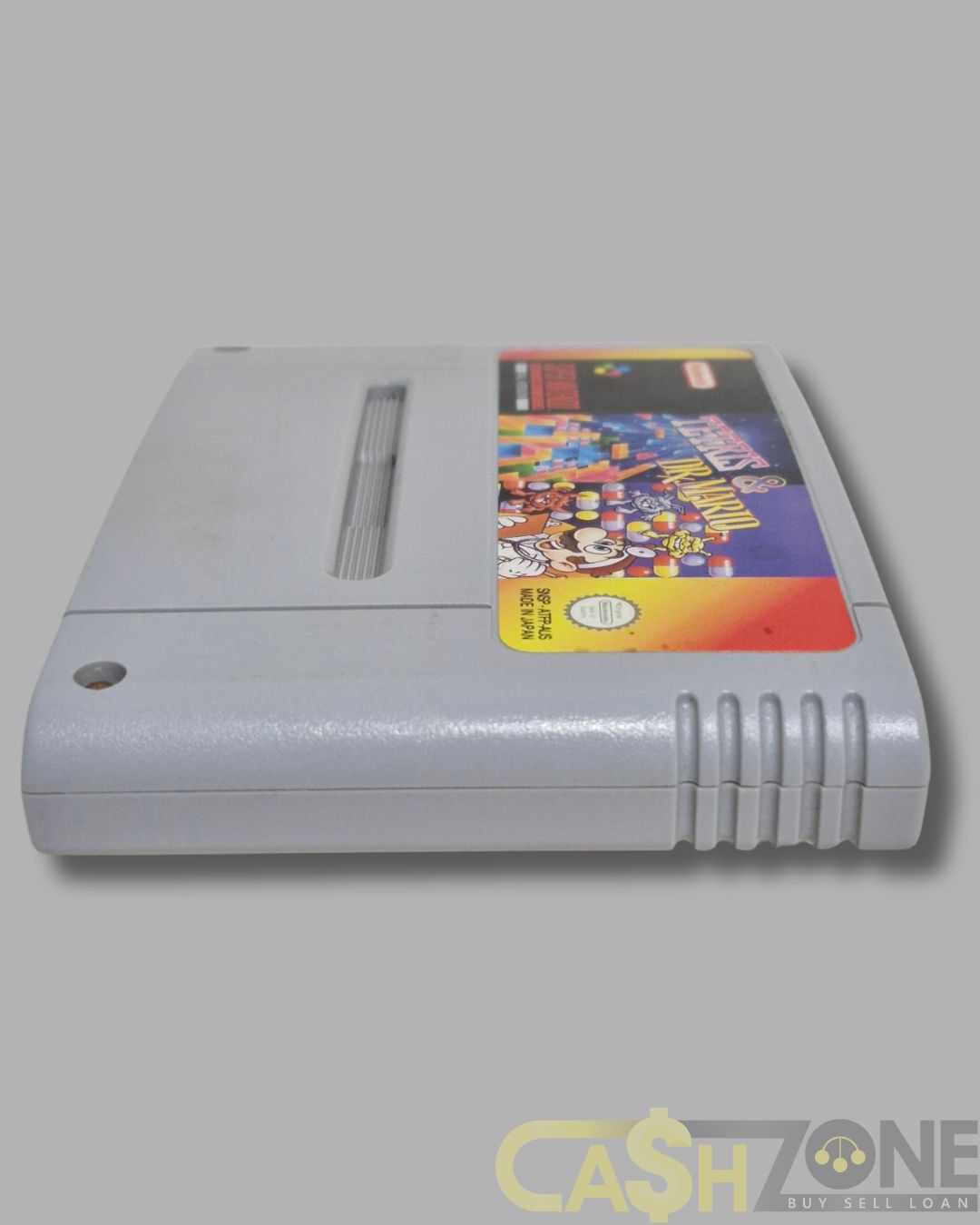 Tetris and Dr. Mario SNES Game PAL