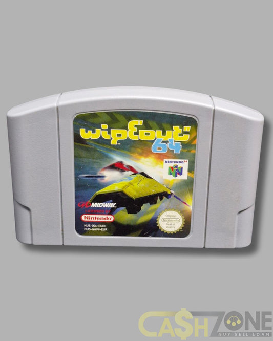 Wipeout Nintendo 64 Game PAL