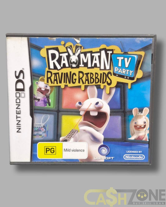 Rayman Raving Rabbids TV Party Nintendo DS PAL