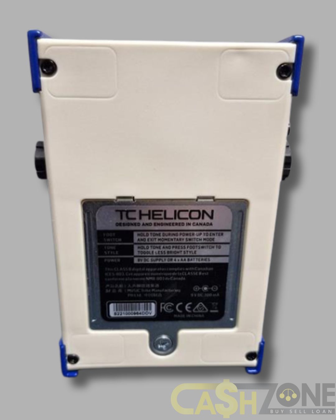 TC Helicon Harmony Singer 2 Effects Stomp Box