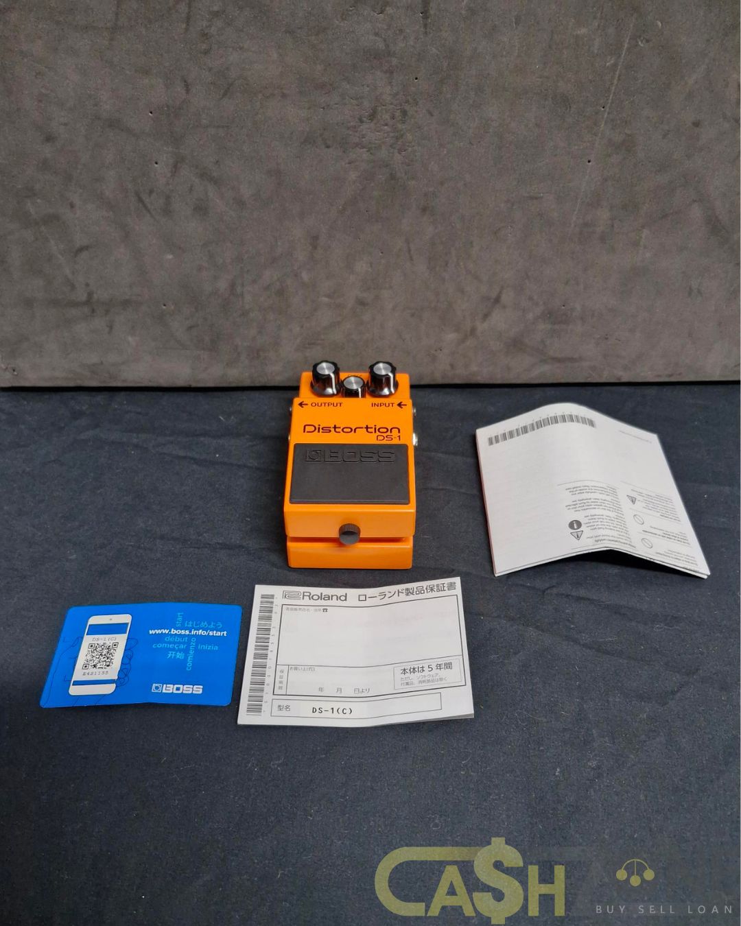 Boss DS-1 Distortion Effect Guitar Pedal