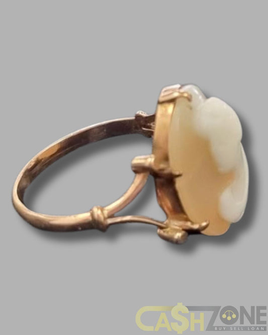 Ladies 9ct Yellow Gold Cameo Ring