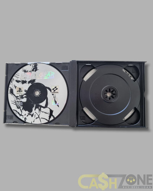 Metal Gear Solid PS1 No Manual PAL