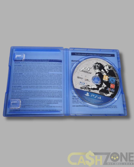 Persona 5 PS4 Game
