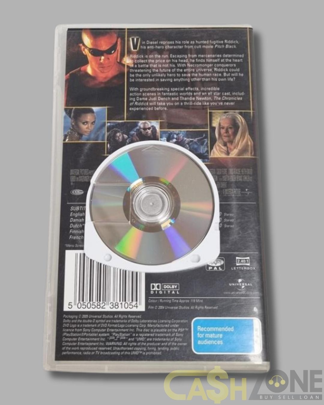 The Chronicles Of Riddick PSP UMD