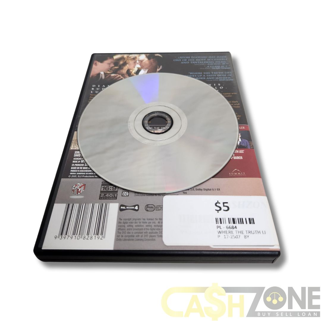 Where The Truth Lies DVD Movie