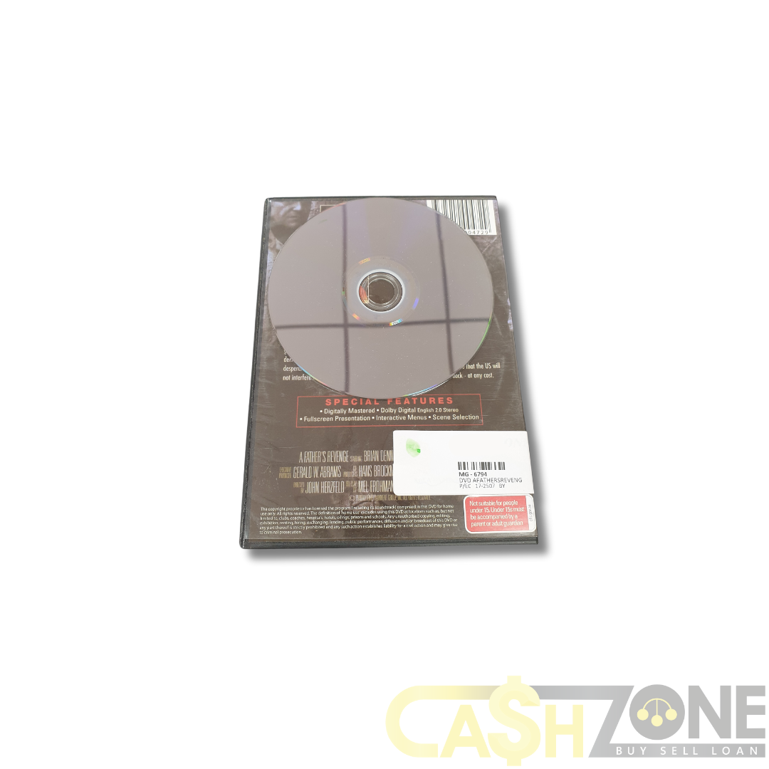 A Father's Revenge DVD Movie