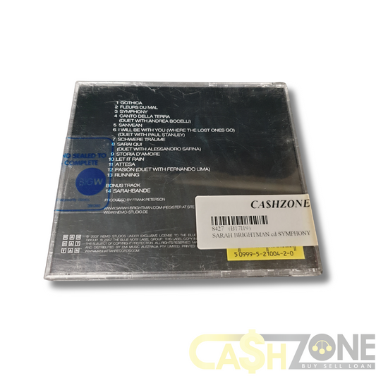 Sarah Brightman Symphony CD