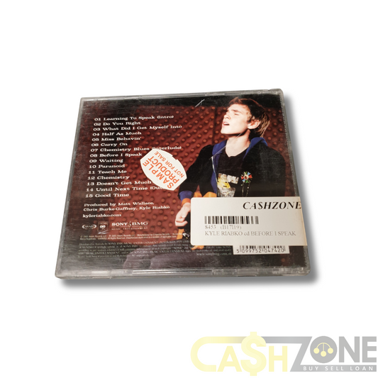 Kyle Riabko Before I Speak CD