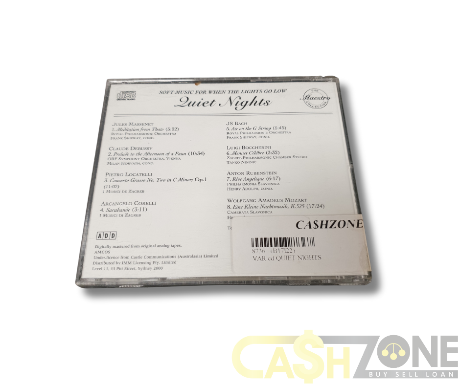 Quiet Nights CD