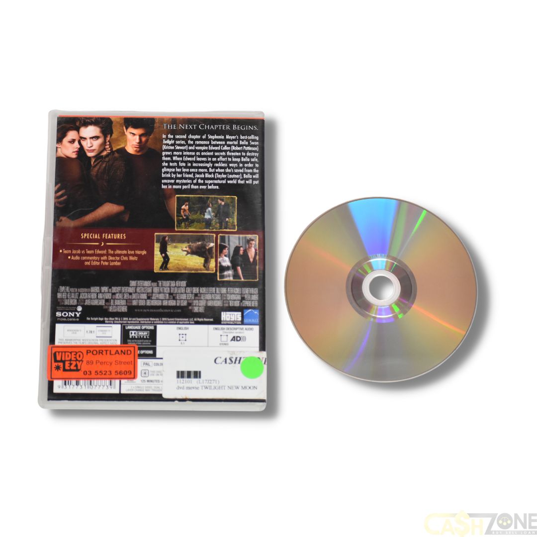 The Twilight Saga: New Moon DVD Movie