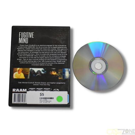 FUGITIVE MIND DVD Movie