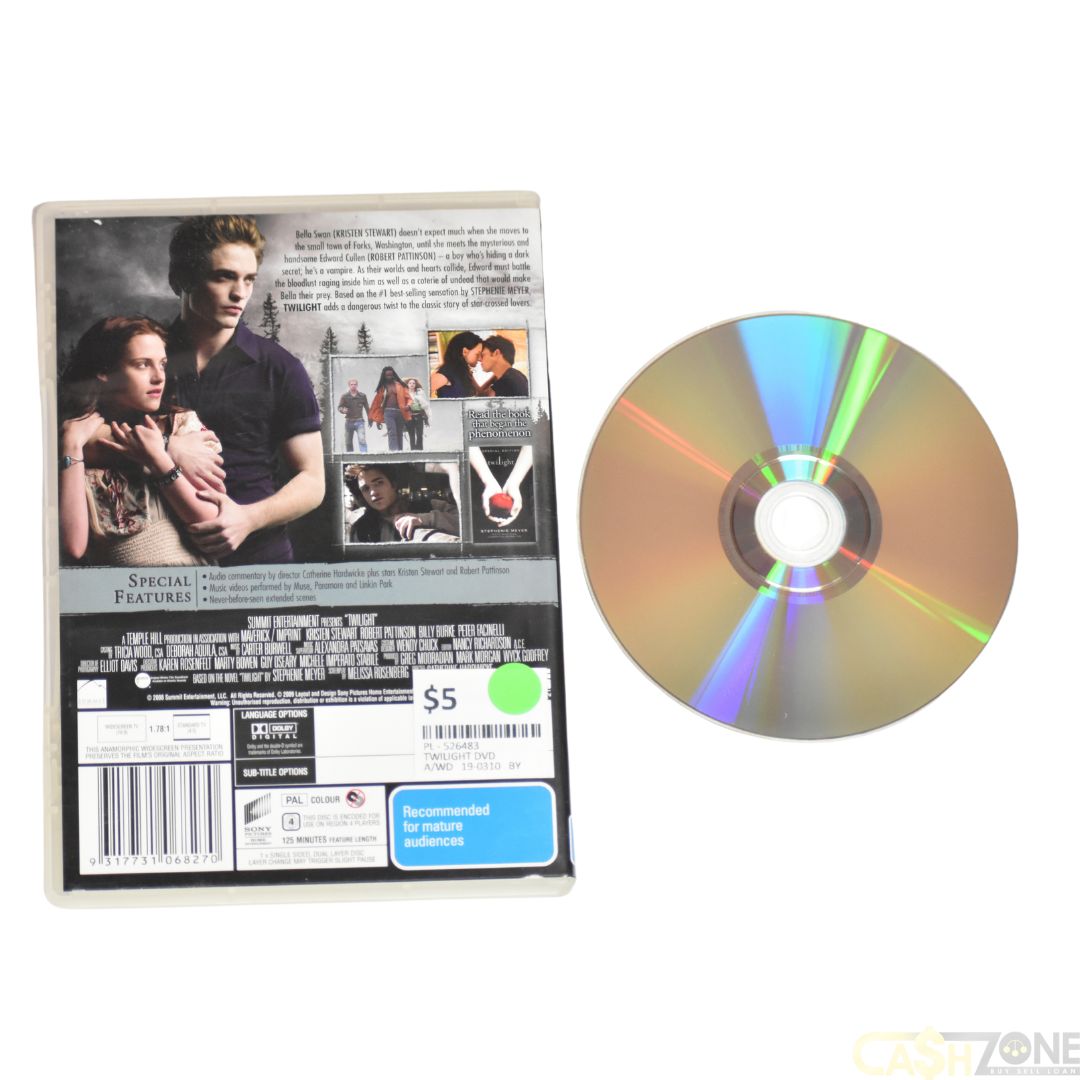 TWILIGHT DVD MOVIE