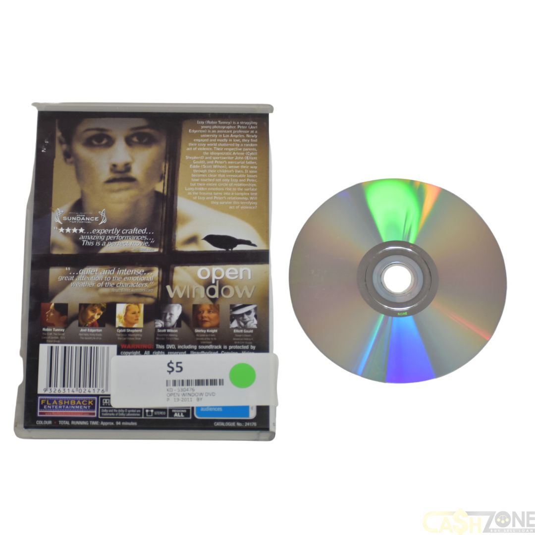 OPEN WINDOW DVD Movie
