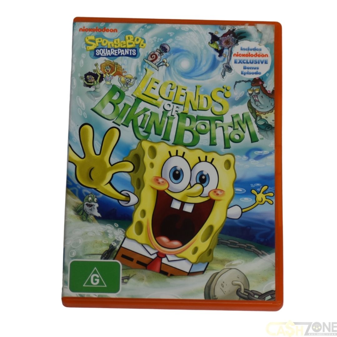 SPONGEBOB SQUAREPANTS LEGEND OF BIKINI BOTTOM DVD MOVIE