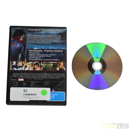 THE AMAZING SPIDERMAN DVD MOVIE