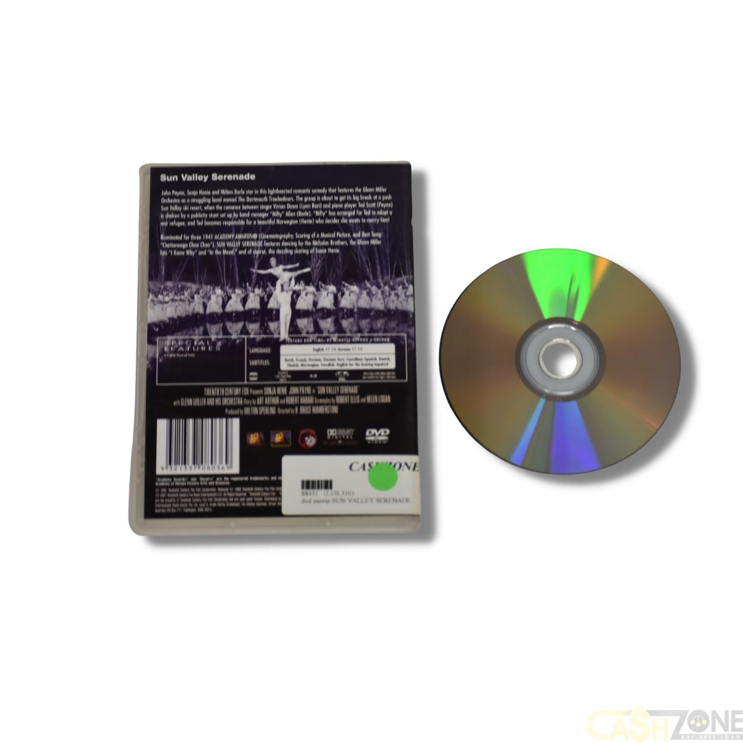 Sun Valley Serenade DVD Movie