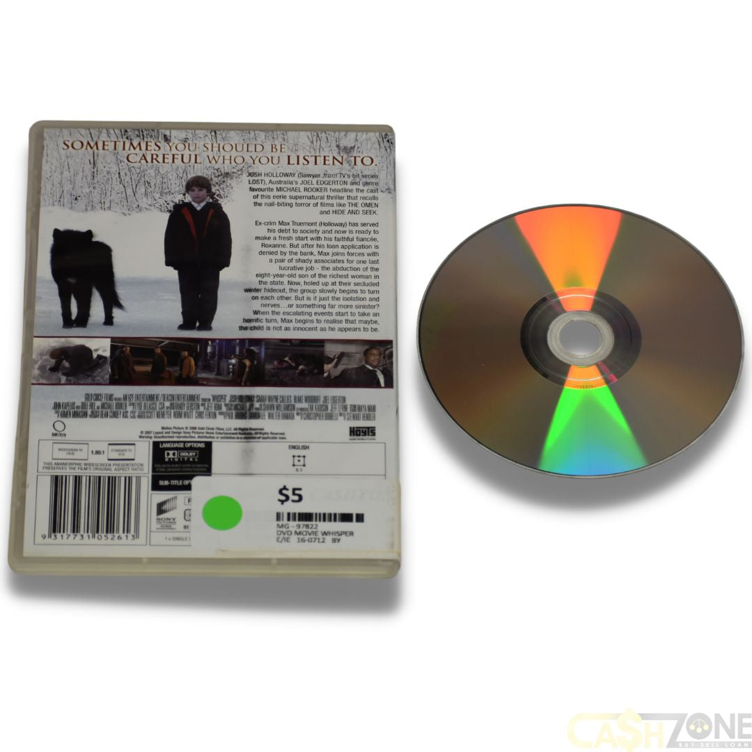 Whisper DVD Movie