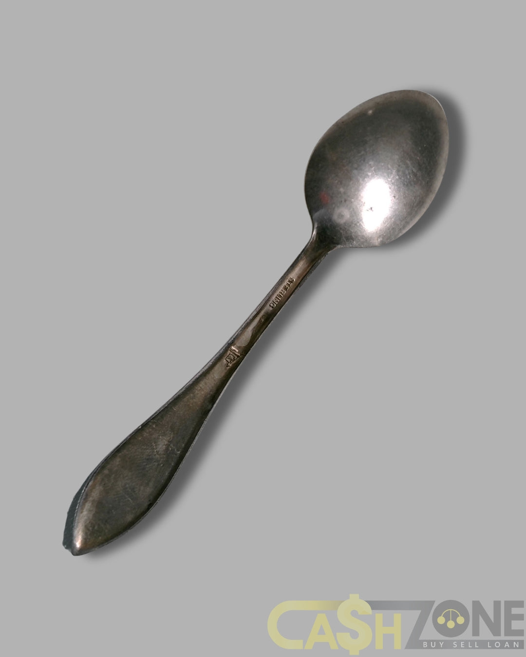 6x Silver Spoons 800 Stamped Silver Spoon 63.1g 925 Stamped Silver Spoon 9.9g