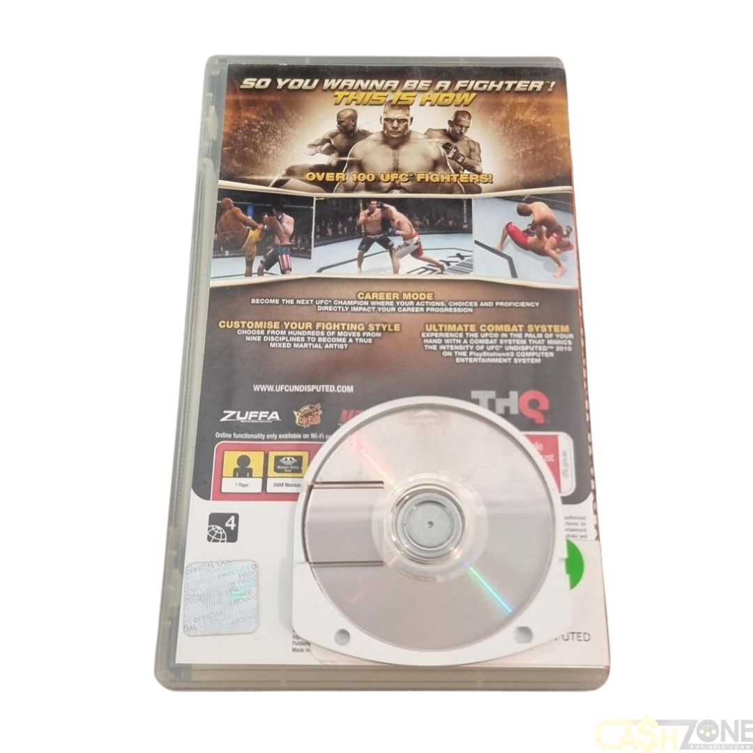 UFC UNDISPUTED 2010 PSP Game