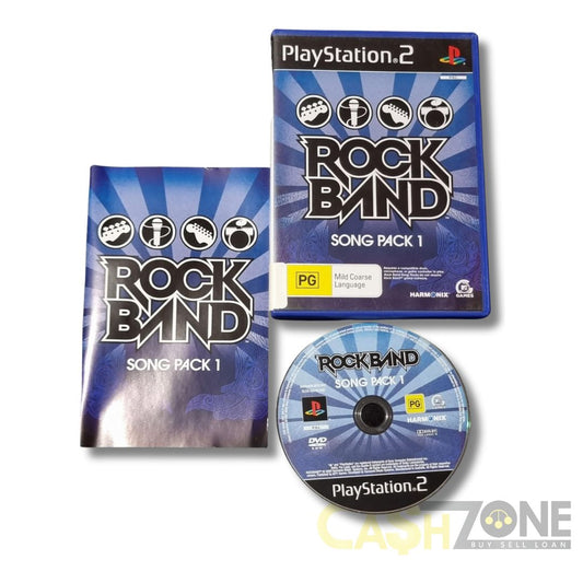 Rock Band Song Pack 1 PS2 Game