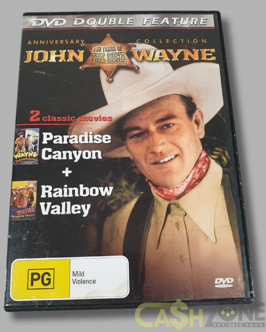 John Wayne Paradise Canyon & Rainbow Valley DVD Movie