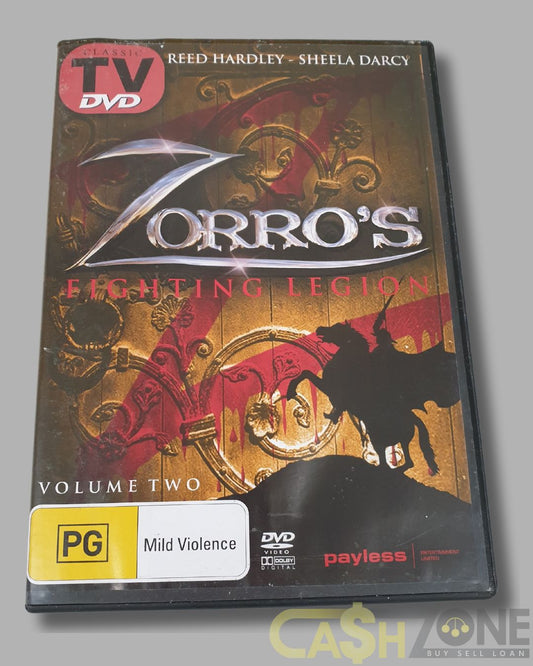 Zorros Fighting Legion DVD Movie