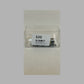 MODEL TRAIN IN PLASTIC DISPLAY BOX SILVER AND YELLOW